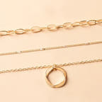 Alexis | Layered Pendant Necklace for Women for Vintage Radiant Style