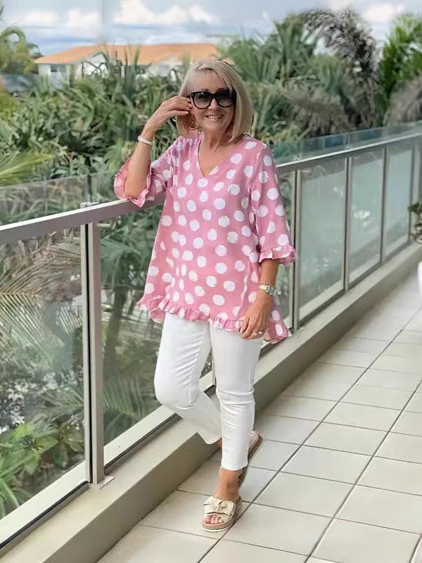 Evelyn - Classic Vintage Chic Top