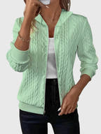 Jenna | Hoodie with Zipper
