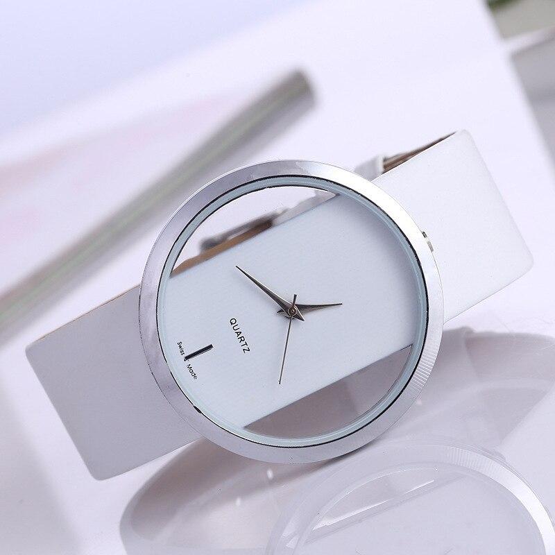 Lucy | Transparent Dial Quartz Watch for Women for Sleek and Modern Look
