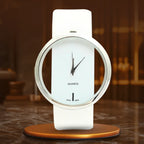 Lucy | Transparent Dial Quartz Watch for Women for Sleek and Modern Look