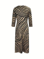 Warrina | Striped Dress for Women with Vintage Charm