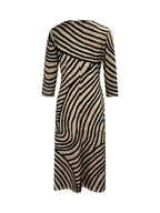 Warrina | Striped Dress for Women with Vintage Charm