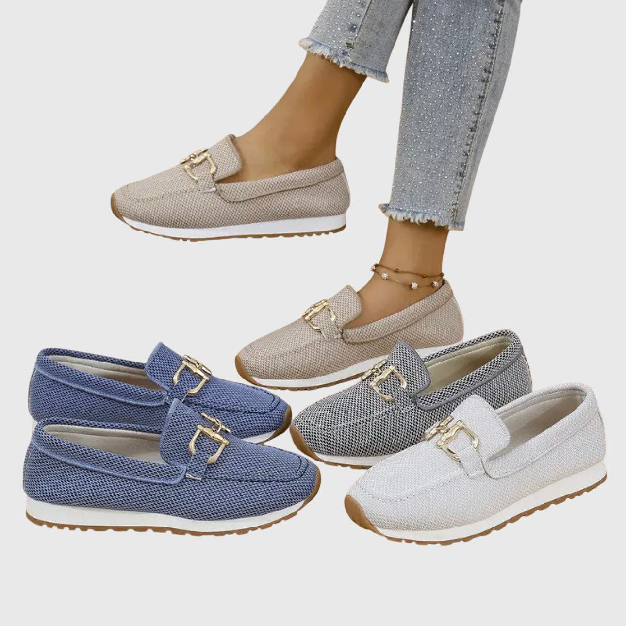 Kimberly Breathable Cushioned Loafers