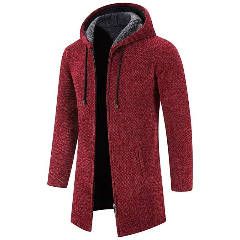 Oliver Warm-Lined Zip Hooded Cardigan