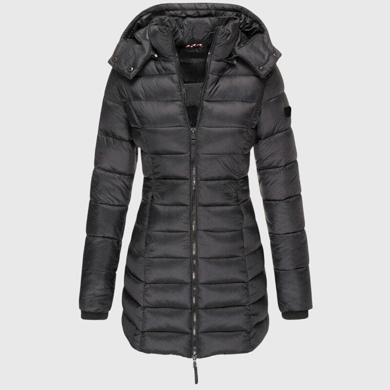Taylor | long down jacket with exceptional warmth