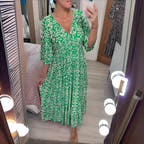 Women’s Boho Dress with Vibrant Style