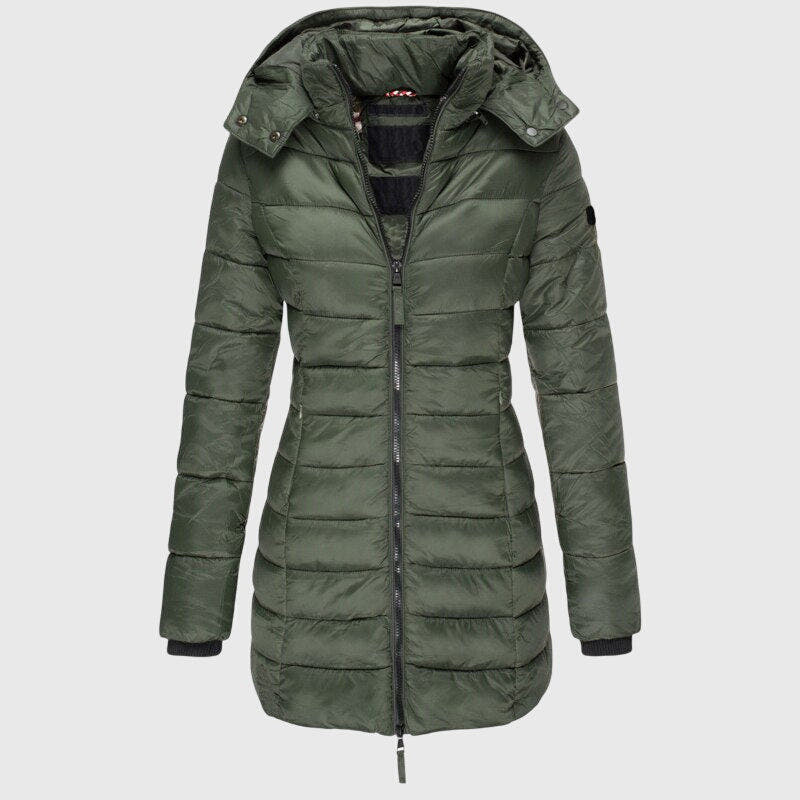 Taylor | long down jacket with exceptional warmth