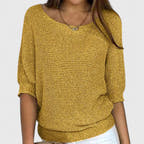 Lilibeth Soft-Drape Batwing Sweater