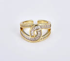 Chelsea | Knotted Adjustable Ring for Women for Versatile Elegance