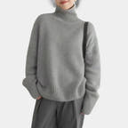 Maya Sweater Soft Knit Oversized Turtleneck