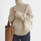Maya Sweater Soft Knit Oversized Turtleneck