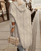 Jelone - Extended Length Hooded Cardigan