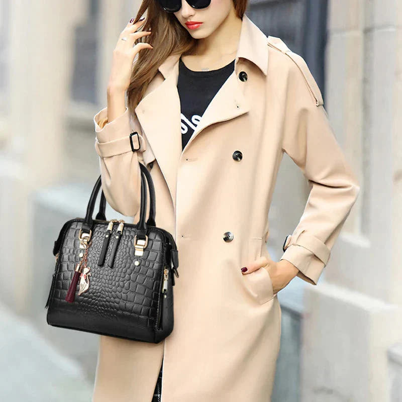 Crocodile Embossed Bag