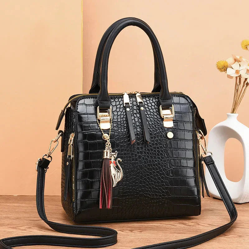 Crocodile Embossed Bag