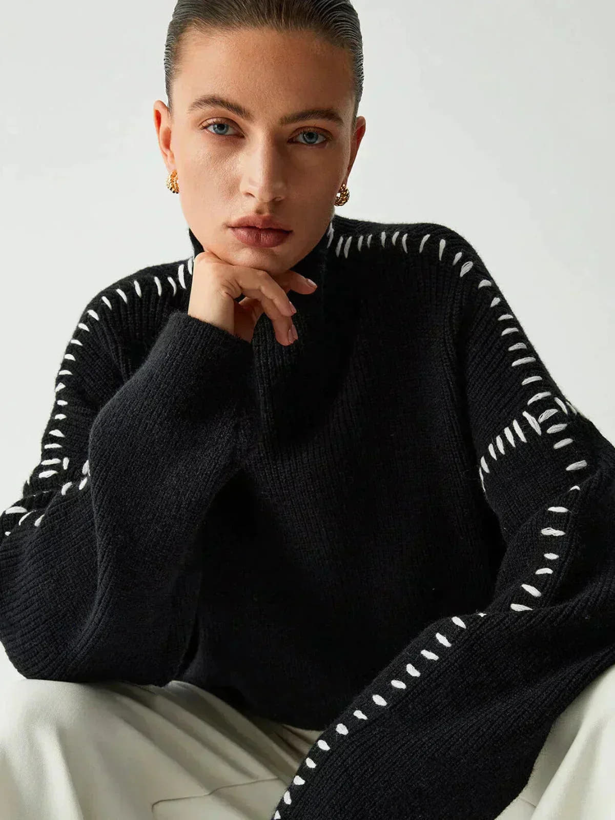 Lucille Soft-Comfort Oversized Sweater