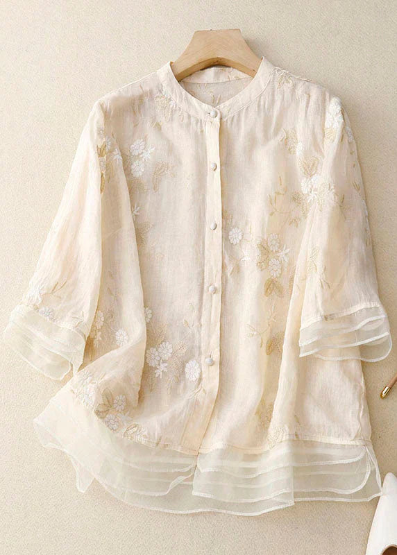 Amara | Embroidered Blouse for Women with Timeless Elegance
