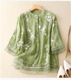 Amara | Embroidered Blouse for Women with Timeless Elegance