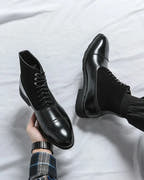 Barrett - Lace-Up Booties