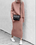 Luana - High Collar Two-piece Set