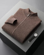 Rayne - Cashmere Zip-Up Sweater