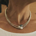 Chantelle | Vintage Pearl Necklace for Women for Unique Lustrous Beauty