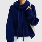Miley Relaxed-Hood Soft-Flow Hoodie