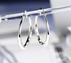 Abbey | Large Hoop Earrings for Women for Bold Chic Style