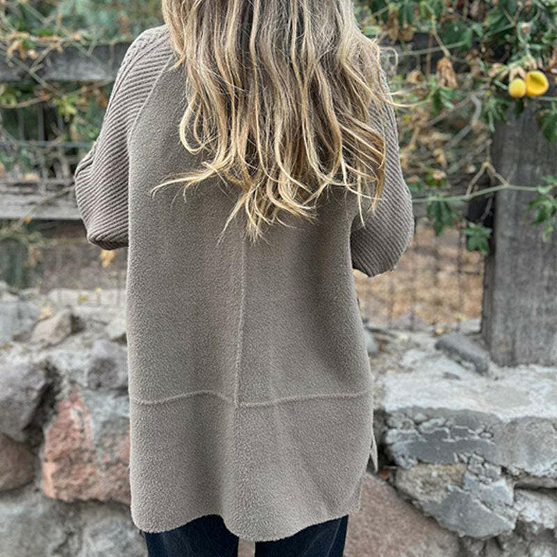 Penelope Double-Breasted Elegant Mid-Length Coat