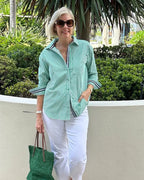 Amber | Long-Sleeve Shirt for Women with Relaxed Fit