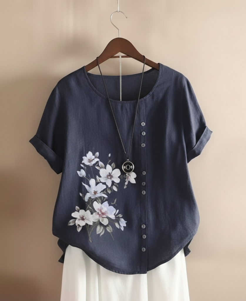 Colleen | Floral Top for Women for Effortless Chic Style
