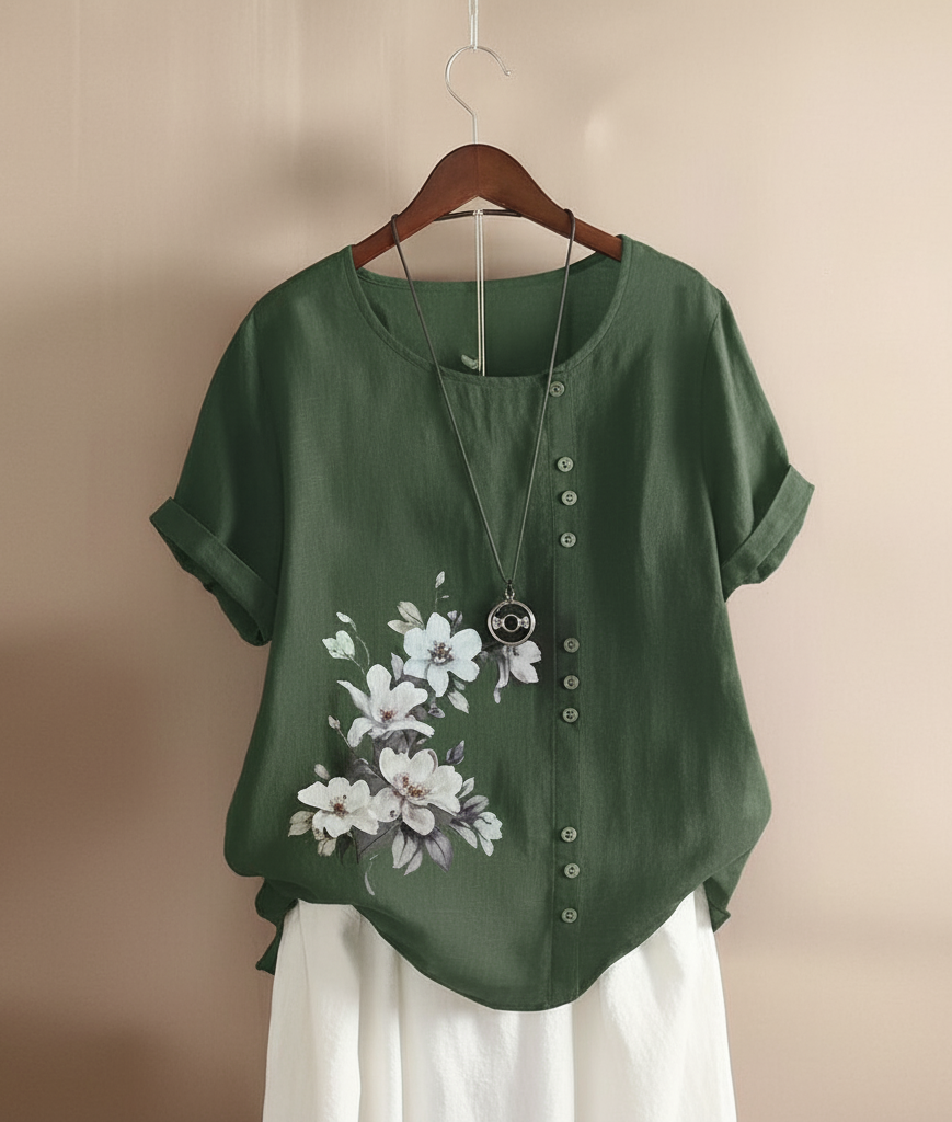 Colleen | Floral Top for Women for Effortless Chic Style