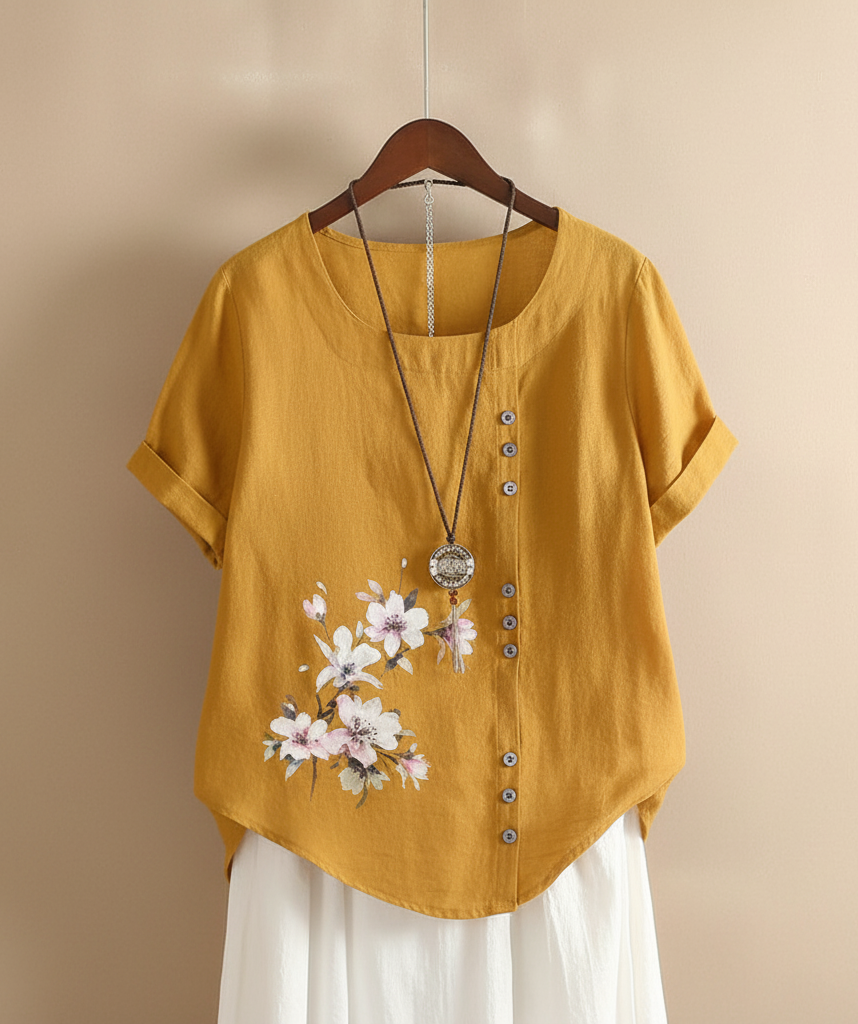 Colleen | Floral Top for Women for Effortless Chic Style