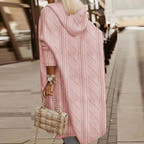 Jelone - Extended Length Hooded Cardigan