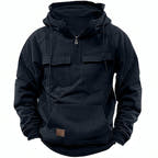 Stephen - Zip-Up Hooded Sweatshirt