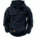 Stephen - Zip-Up Hooded Sweatshirt
