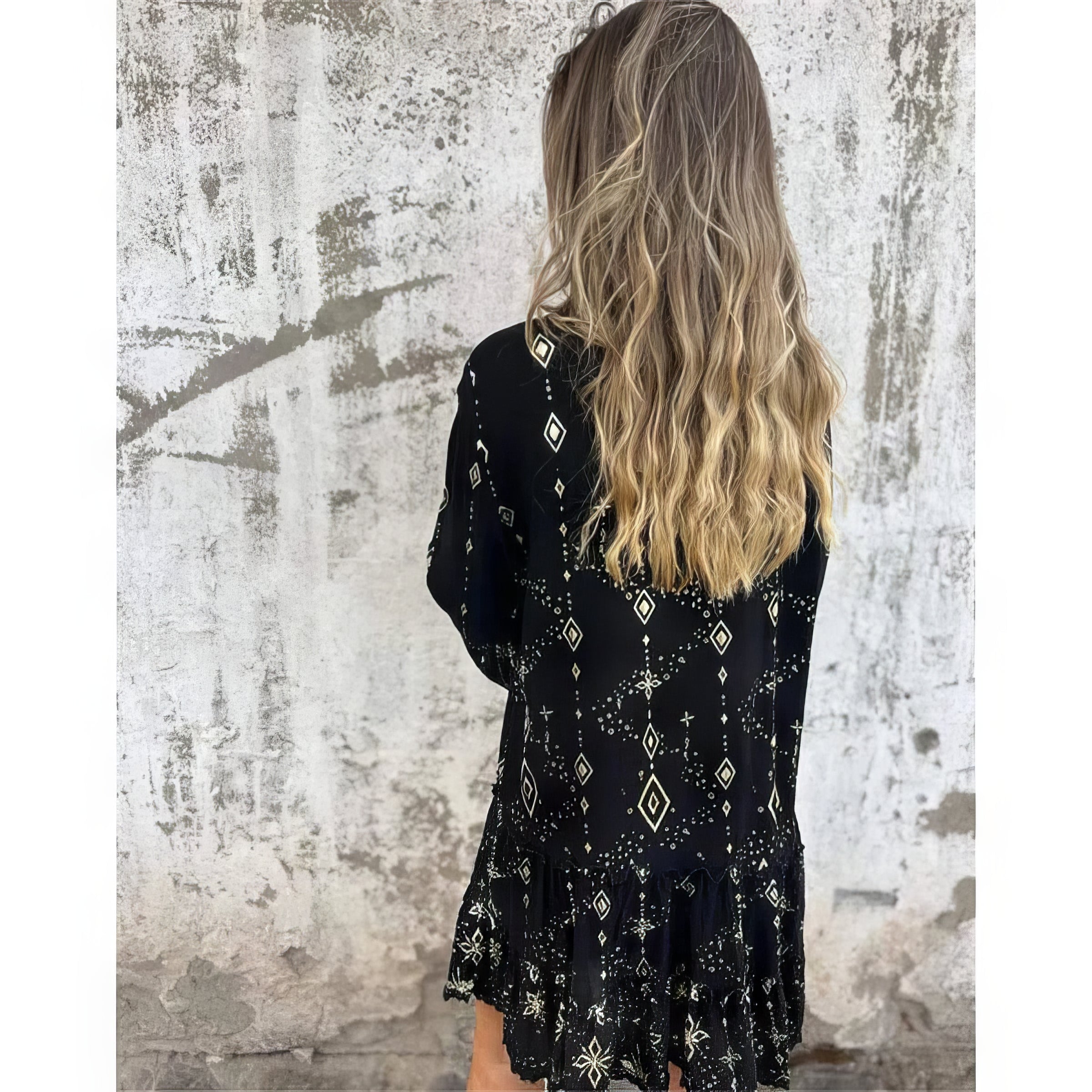 Sienna | Boho Midi Dress for Women for Golden Moments